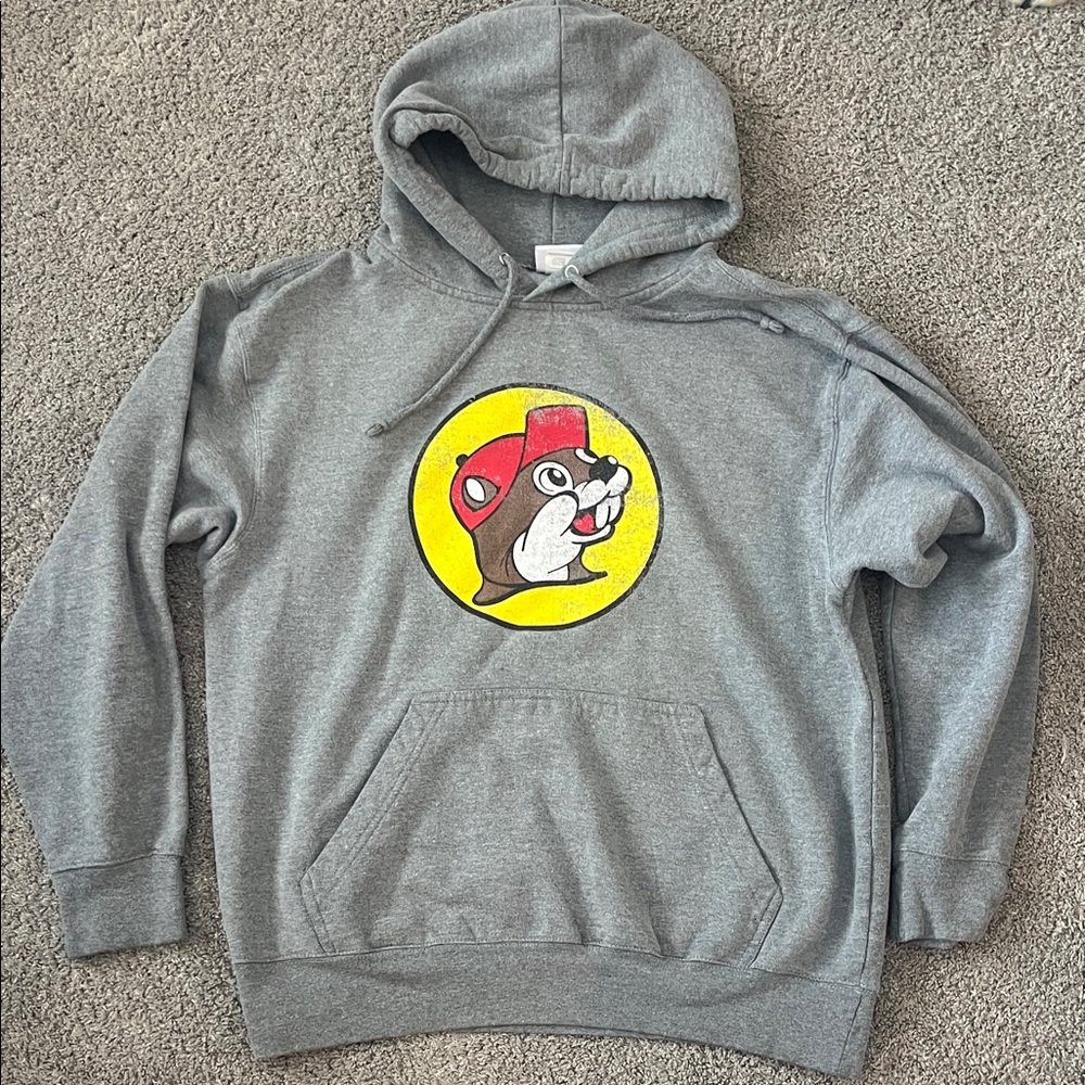 Bucees Gray Men's Hoodie